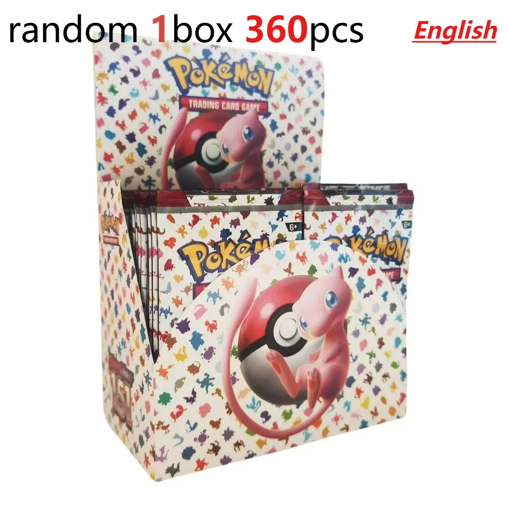 fun 360Pcs Pokemon Card TCG Scarlet&Violet Prismatic Evolutions 151 Prism 36 Pack Pokemon Booster Box Collectible Tradiner Card