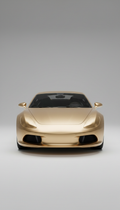 Vinyl wrap in champagne gold finish