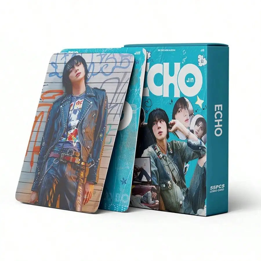 KPOP JIN Personal new album ECHO.new album "Proof" Kpop JUNG KOOK.LOMO card double-sided high-definition printing card