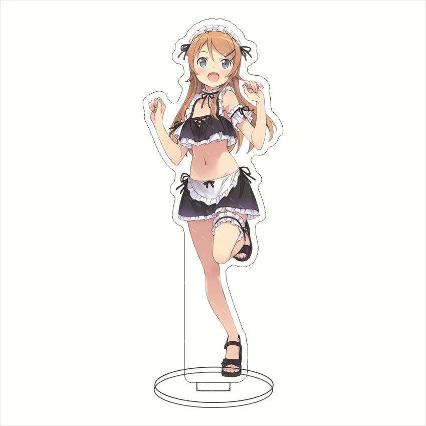 16CM Anime Figure My Little Sister Can't Be This Cute! Oreimo Kosaka kirino Gokou Ruri Cos Acrylic Stand Ornaments Cute Gifts