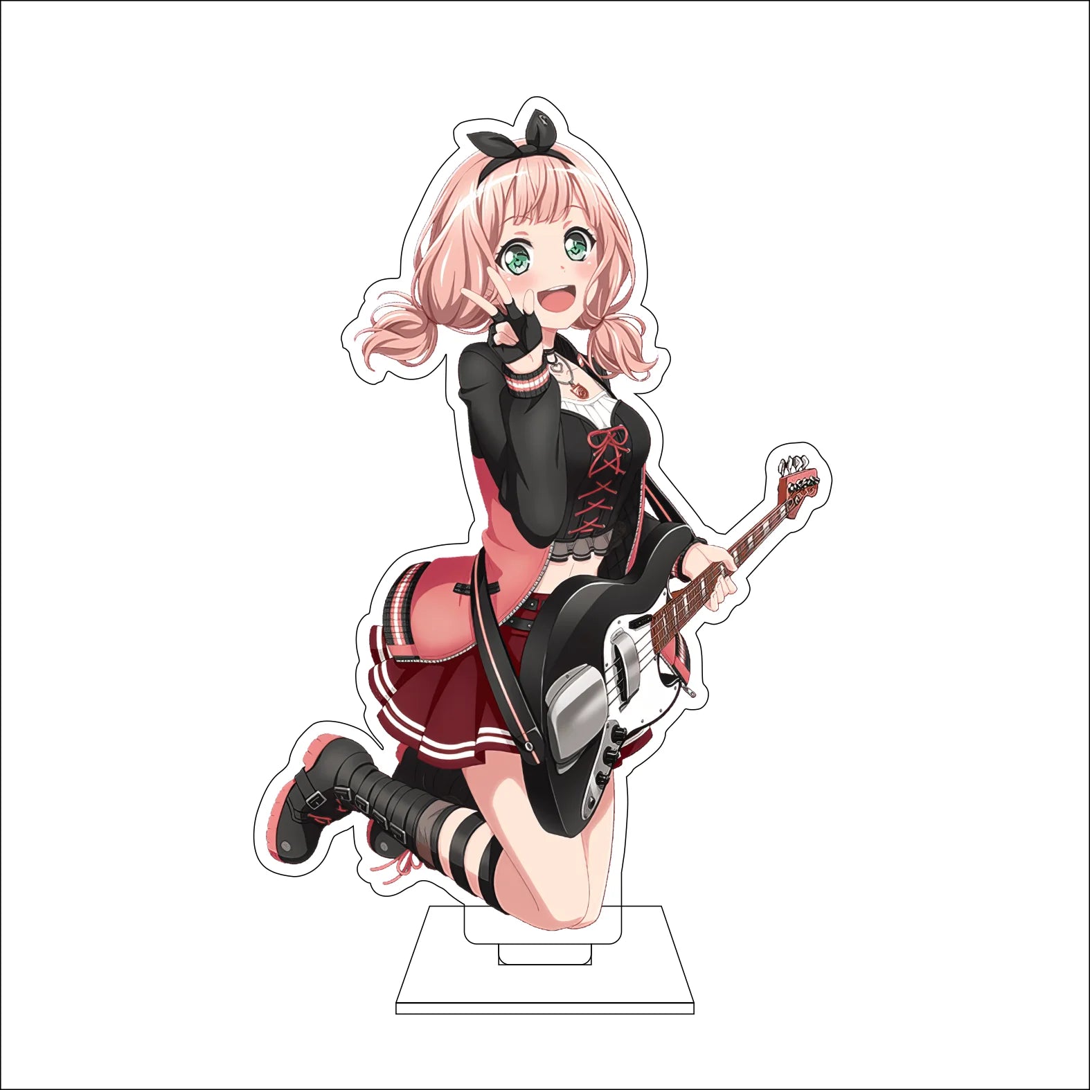 16CM Anime BanG Dream! Cosplay Acrylic Figure Stand Plate Ran Mitake Moca Aoba Himari Uehara Tomoe Udagawa Ornaments Gifts