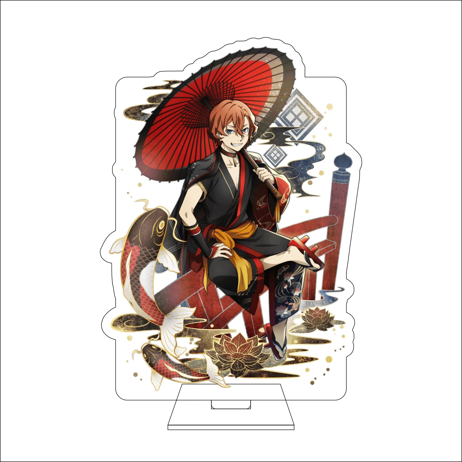 16CM Anime Bungo Stray Dogs Cosplay Acrylic Figure Stand Plate Ryunosuke Akutagawa Nakahara Chuuya Ornaments Gifts