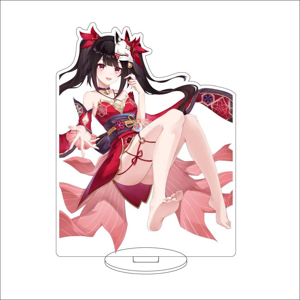 16CM Game Anime Honkai: Star Rail Sparxie Sparkle Cos Acrylic Figure Stand Ornaments Birthday Chrismas Lovely Gifts