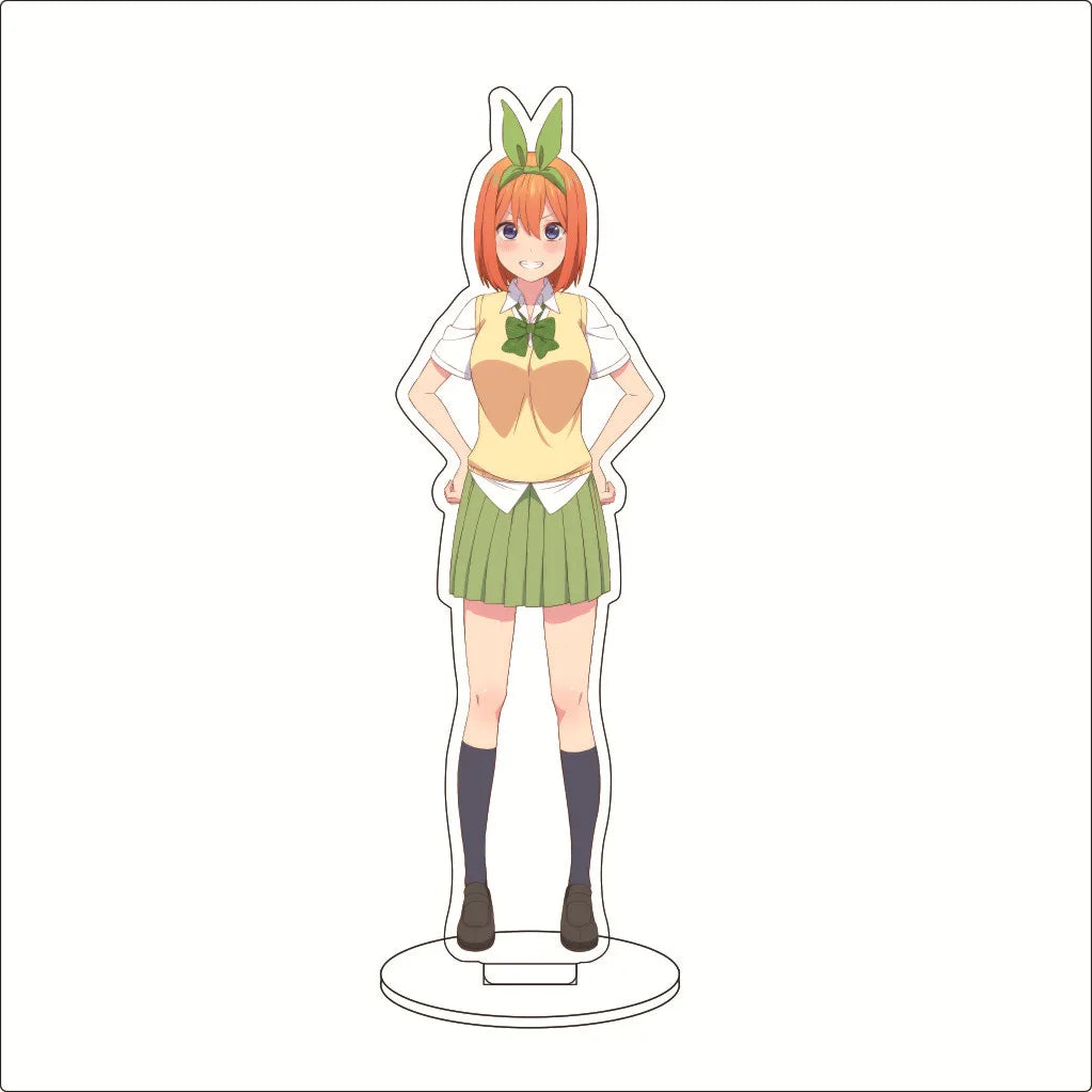 16CM Anime The Quintessential Quintuplets Nakano Nino Nakano Yotsuba Nakano Miku Nakano Ichika Cos Acrylic Figure Stand Ornament