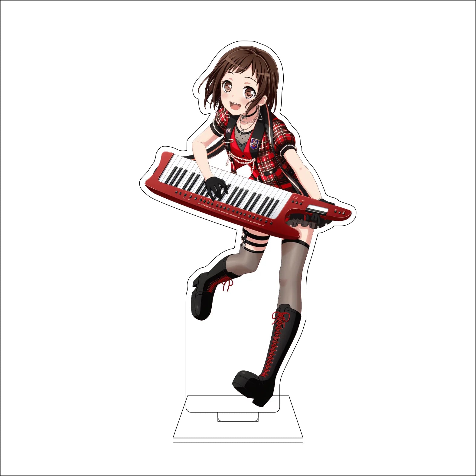 16CM Anime BanG Dream! Cosplay Acrylic Figure Stand Plate Ran Mitake Moca Aoba Himari Uehara Tomoe Udagawa Ornaments Gifts