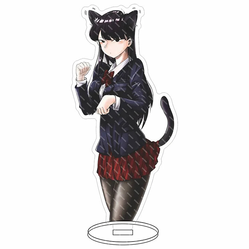 16CM Anime Figure Komi Can't Communicate‌‌ Komi Shouko Osana Najimi Cos Acrylic Stand Ornaments Chrismas Gifts