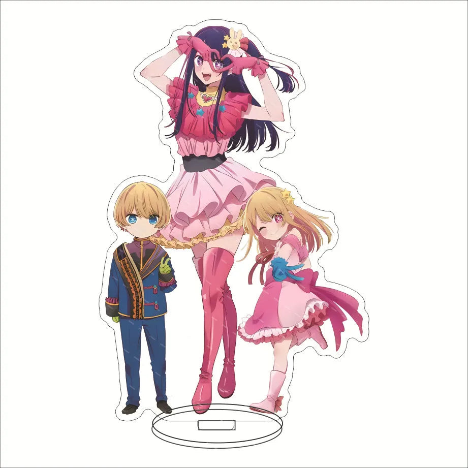16CM Anime Figure Oshi no Ko Hoshino Ai Hoshino Rubii Arima Kana MEM CYO Hoshino Akua Cos Acrylic Stand Ornaments Cute Gifts