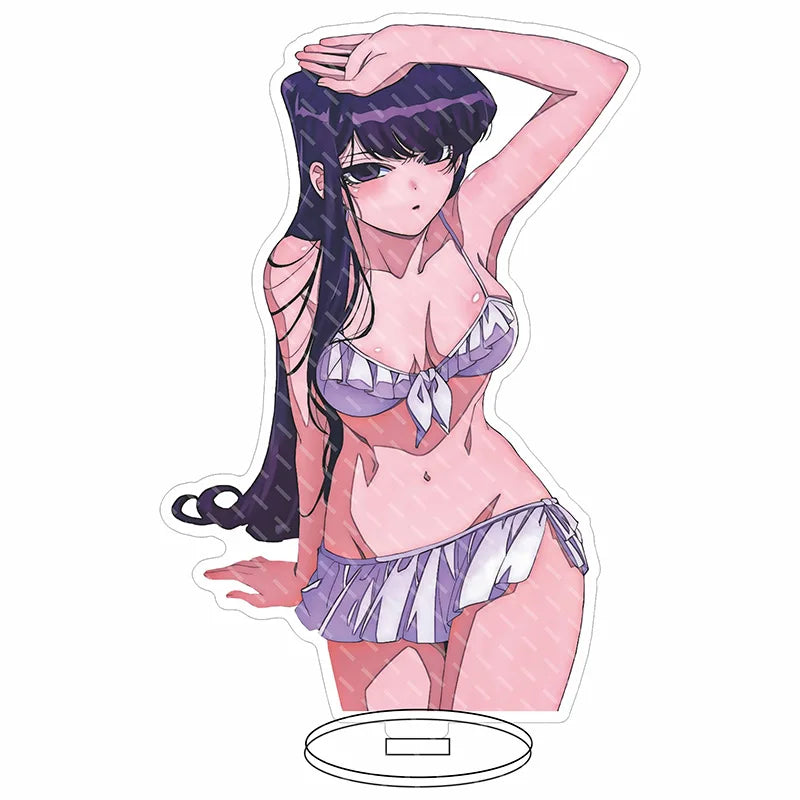 16CM Anime Figure Komi Can't Communicate‌‌ Komi Shouko Osana Najimi Cos Acrylic Stand Ornaments Chrismas Gifts