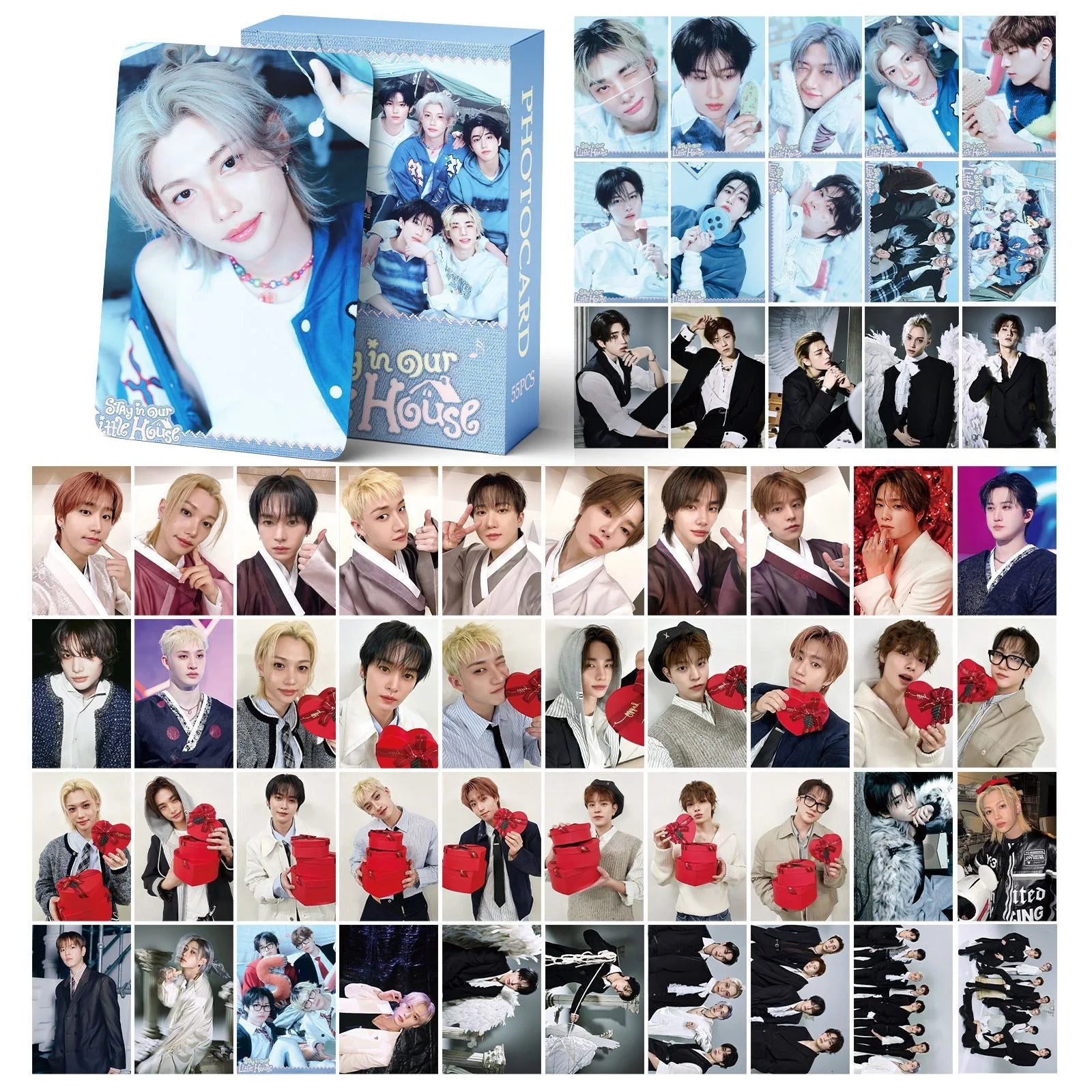 30/92Pcs Kpop Hot Boy Group New Album "DO IT" Photocards Lomo Cards Hyunjin Felix LeeKnow Han BangChan Photo Album Fans Gifts