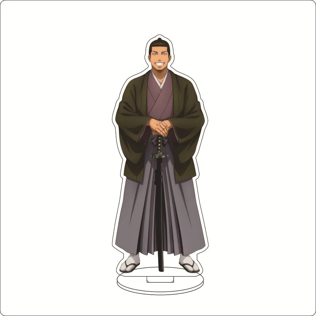 16CM Anime Gintama Sakata Gintoki Shimura Shinpachi Kagura Kondou Isao Okita Sougo Cos Acrylic Figure Stand Ornaments Gifts