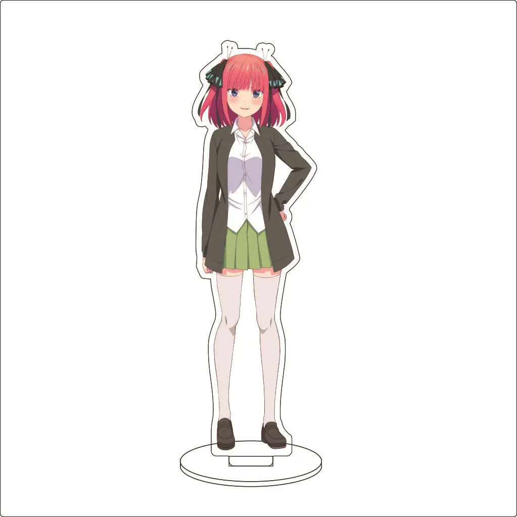 16CM Anime The Quintessential Quintuplets Nakano Nino Nakano Yotsuba Nakano Miku Nakano Ichika Cos Acrylic Figure Stand Ornament