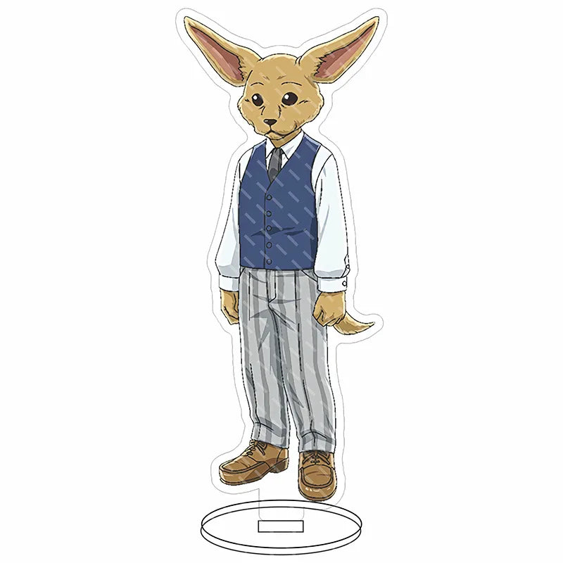 16CM Anime Figure BEASTARS‌‌ Legoshi Hal Louis Juno Jack Gohin Cos Acrylic Stand Ornaments Cute Chrismas Gifts