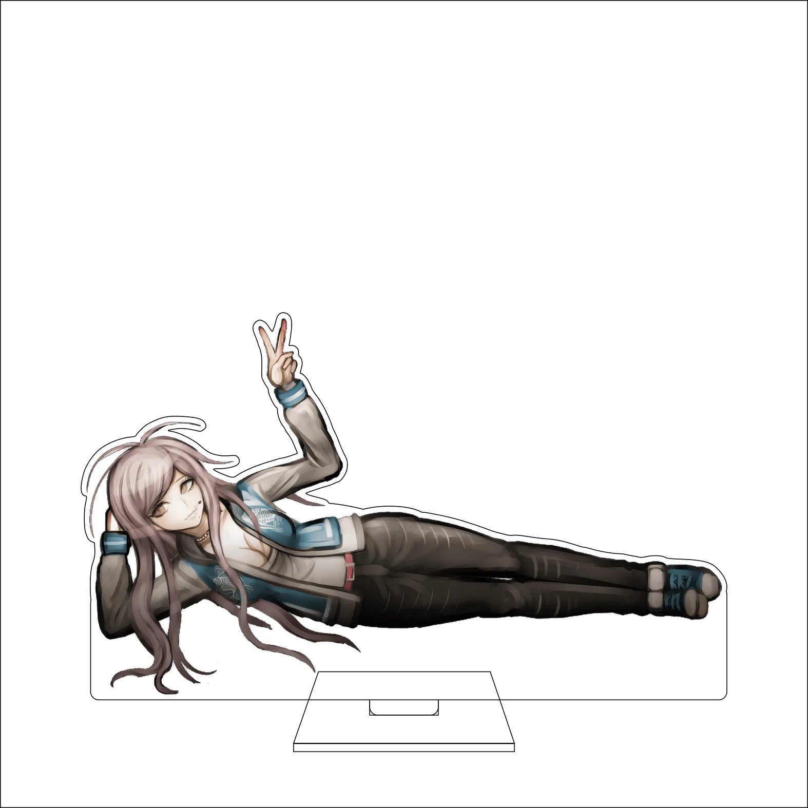 16CM Anime Danganronpa Cosplay Acrylic Figure Stand Plate Toko Fukawa Mondo Owada Maizono Sayaka Kirigiri Kyoko Ornaments Gifts