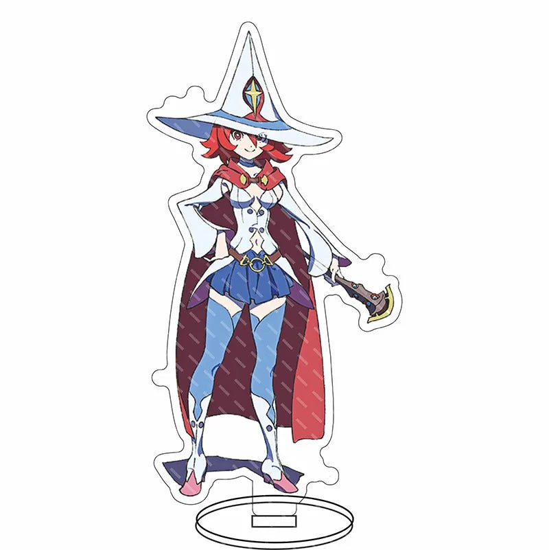 16CM Anime Figure Little Witch Academia‌ Kagari Lotte Jansson Sucy Manbavaran Diana Cavendish Cos Acrylic Stand Ornaments Gifts