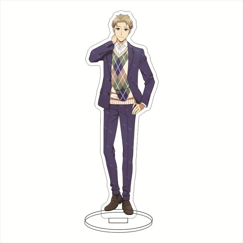 16CM Anime Figure ‌SPY×FAMILY‌‌‌ Yor Forger Anya Forger Damian Desmond Twilight Bond Cos Acrylic Stand Ornaments Chrismas Gifts
