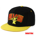 Anime Figure Pokemon Baseball Cap Pikachu Hat Adjustable Pokemon Cosplay Hip Hop Cartoon Adult Hats Boy Girl Kids Birthday Gifts