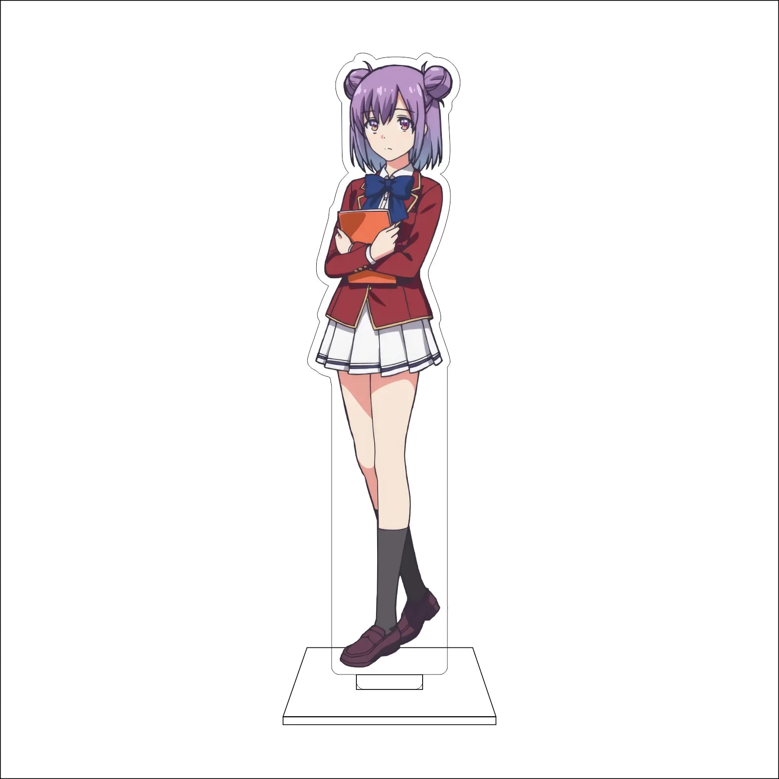 16CM Anime Classroom of the Elite Cosplay Acrylic Figure Stand Plate Ibuki Mio Karuizawa Kei Horikita Suzune Ornaments Gifts