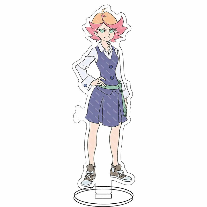 16CM Anime Figure Little Witch Academia‌ Kagari Lotte Jansson Sucy Manbavaran Diana Cavendish Cos Acrylic Stand Ornaments Gifts