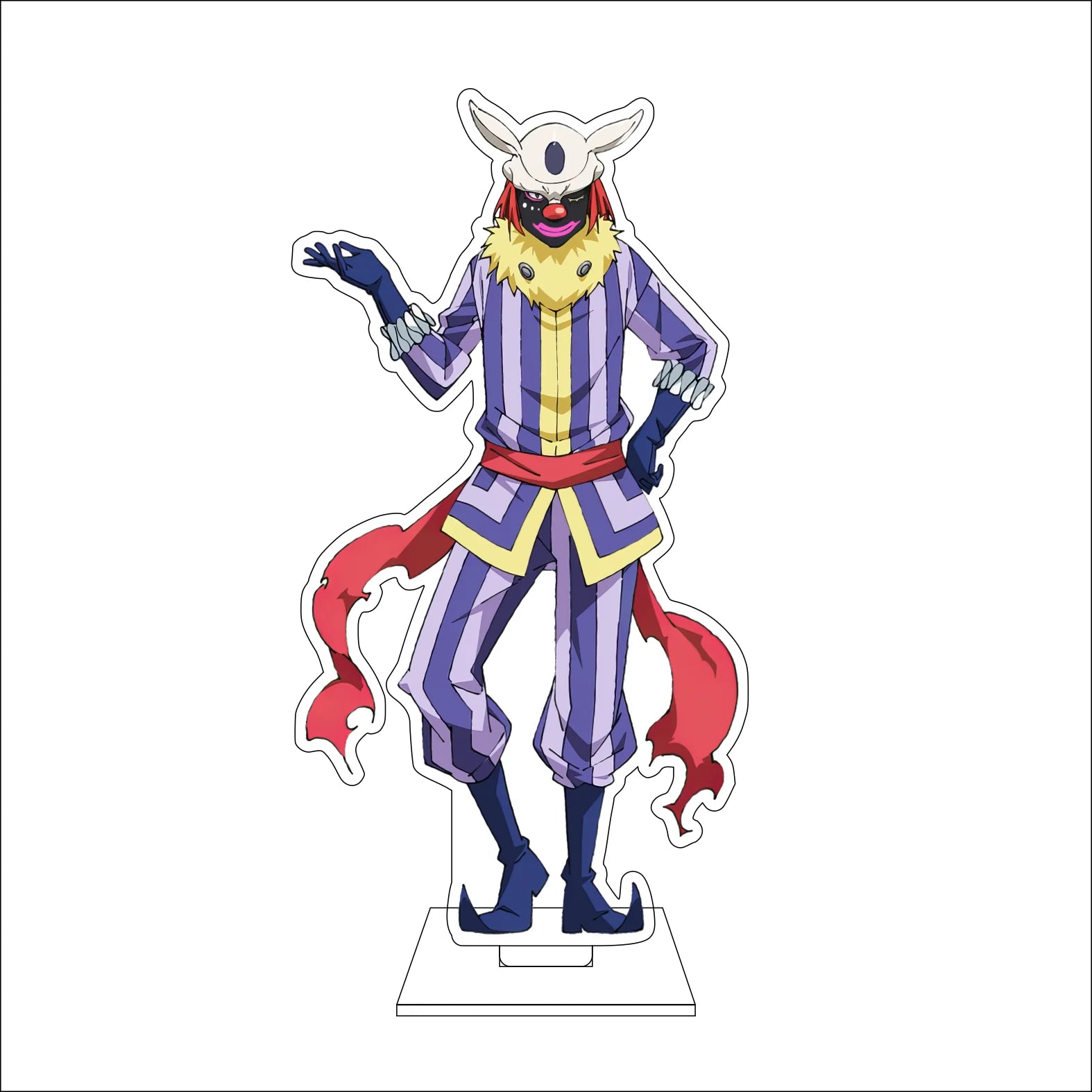 16CM Anime Rimuru Tempest Diablo shuna Shizue Izawa Cosplay Acrylic Figure Stand Plate Ornaments Gifts