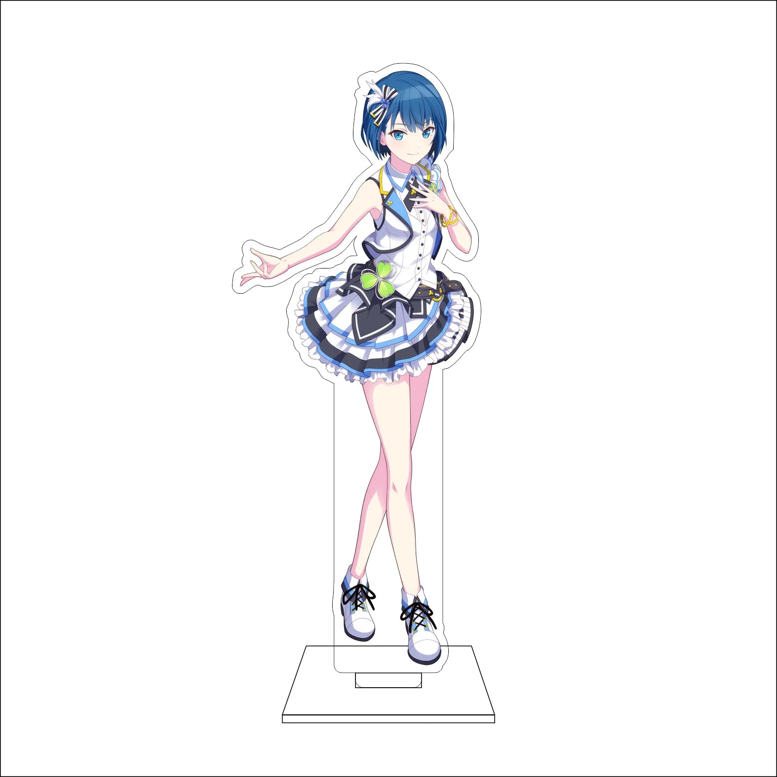 16CM Anime ‌Project SEKAI COLORFUL STAGE Cosplay Acrylic Figure Stand Plate Kiritani Haruka HOSHINO ICHIKA Ornaments Gifts