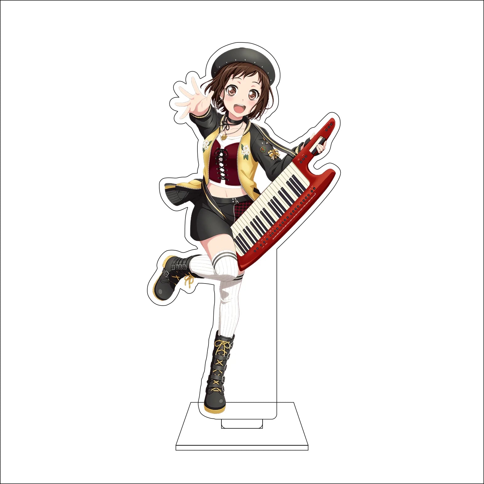 16CM Anime BanG Dream! Cosplay Acrylic Figure Stand Plate Ran Mitake Moca Aoba Himari Uehara Tomoe Udagawa Ornaments Gifts