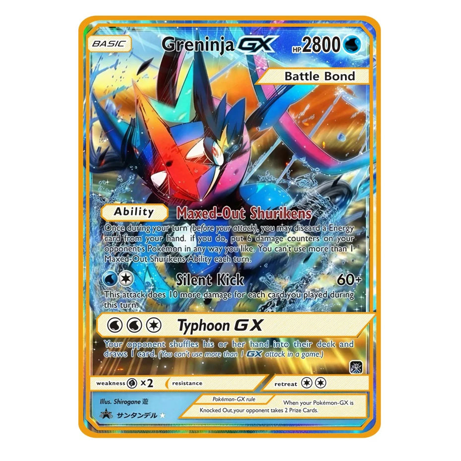 2026 NEW Pokemon Metal Card 10000 Points Arceus Charizard Super Card Golden English Mewtwo Vmax GX EX Anime Collection Card Gift
