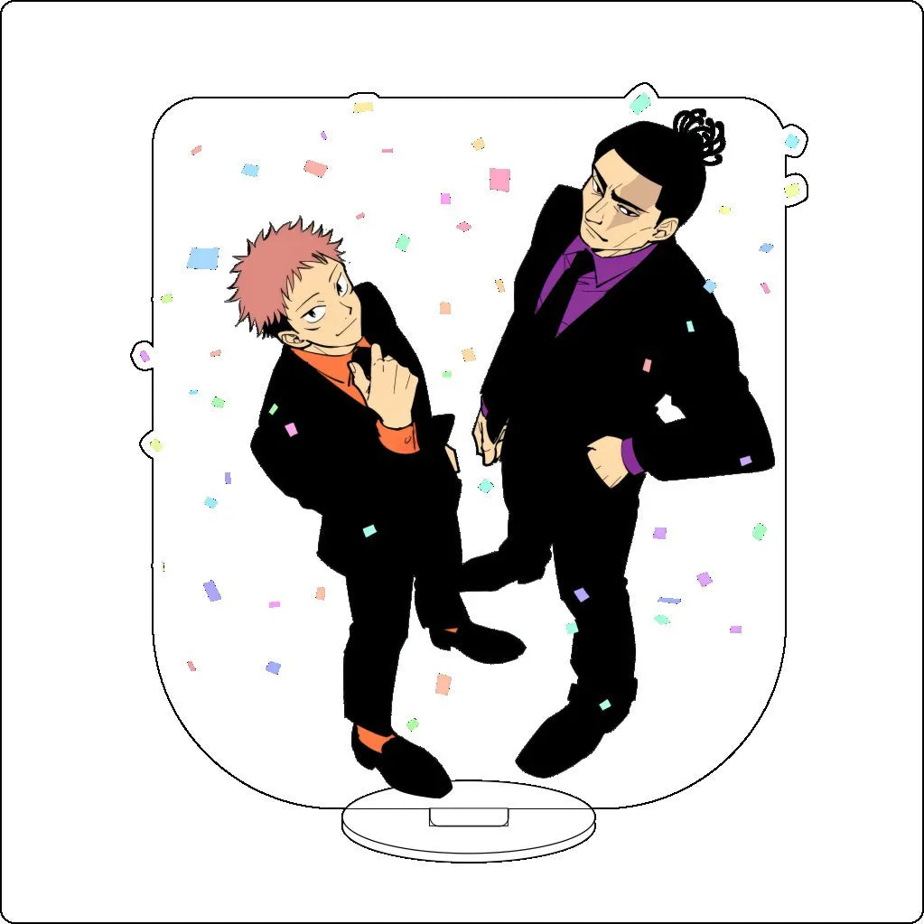 16CM Anime Jujutsu Kaisen Gojo Satoru Itadori Yuji Fushiguro Megumi Zen'in Maki Cos Acrylic Figure Stand Ornaments Chrismas Gift