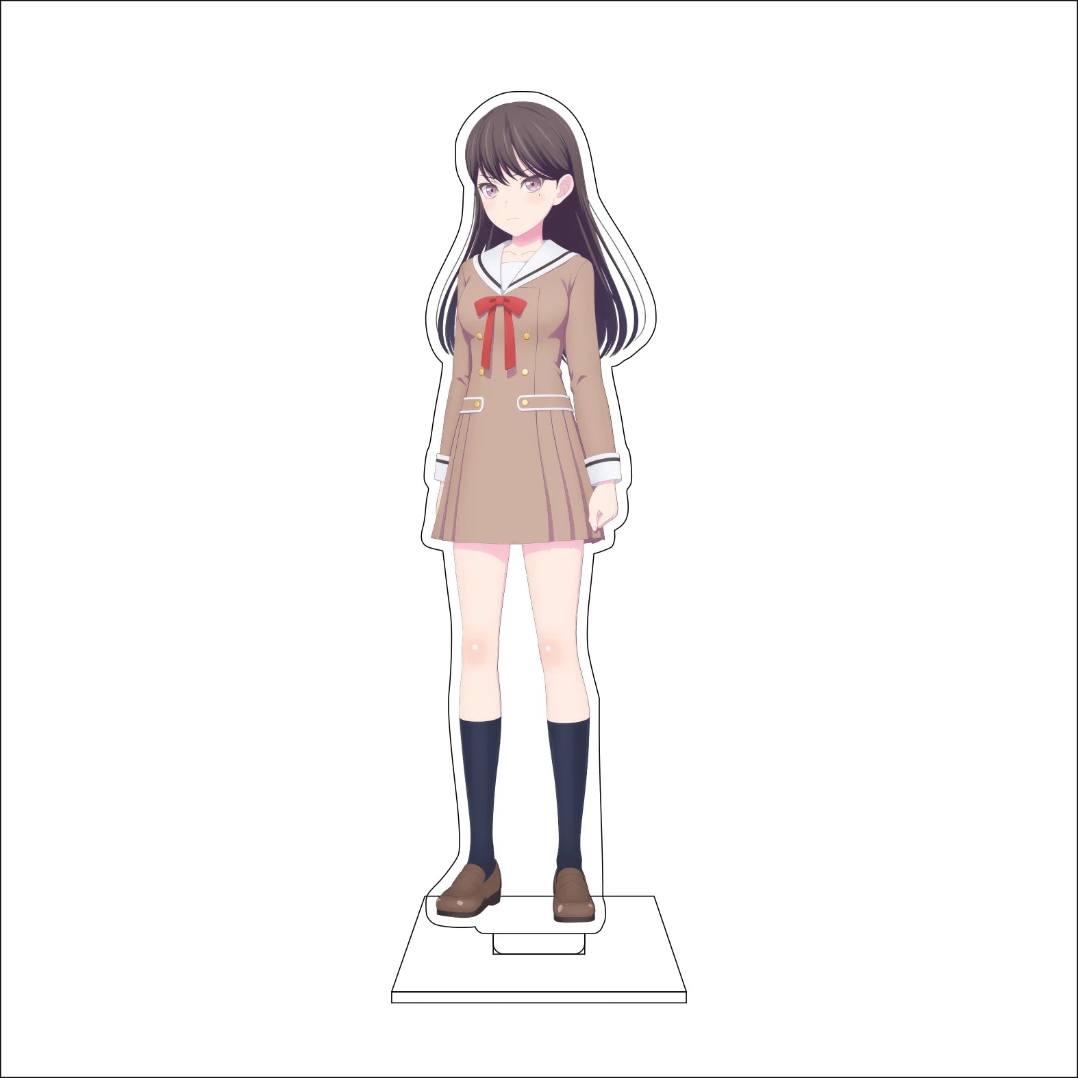 16CM Anime BanG Dream! Cosplay Acrylic Figure Stand Plate Ran Mitake Moca Aoba Himari Uehara Tomoe Udagawa Ornaments Gifts