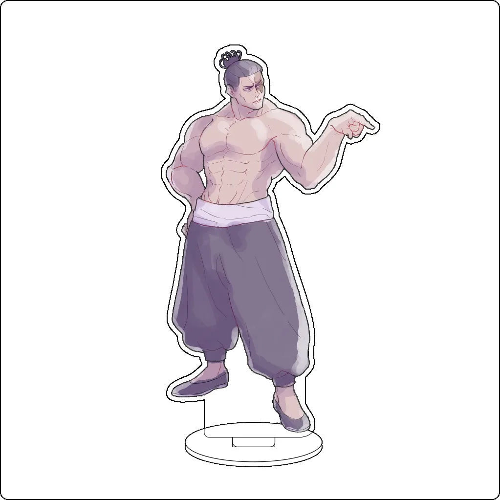 16CM Anime Jujutsu Kaisen Gojo Satoru Itadori Yuji Fushiguro Megumi Zen'in Maki Cos Acrylic Figure Stand Ornaments Chrismas Gift