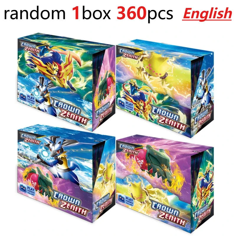 fun 360Pcs Pokemon Card TCG Scarlet&Violet Prismatic Evolutions 151 Prism 36 Pack Pokemon Booster Box Collectible Tradiner Card