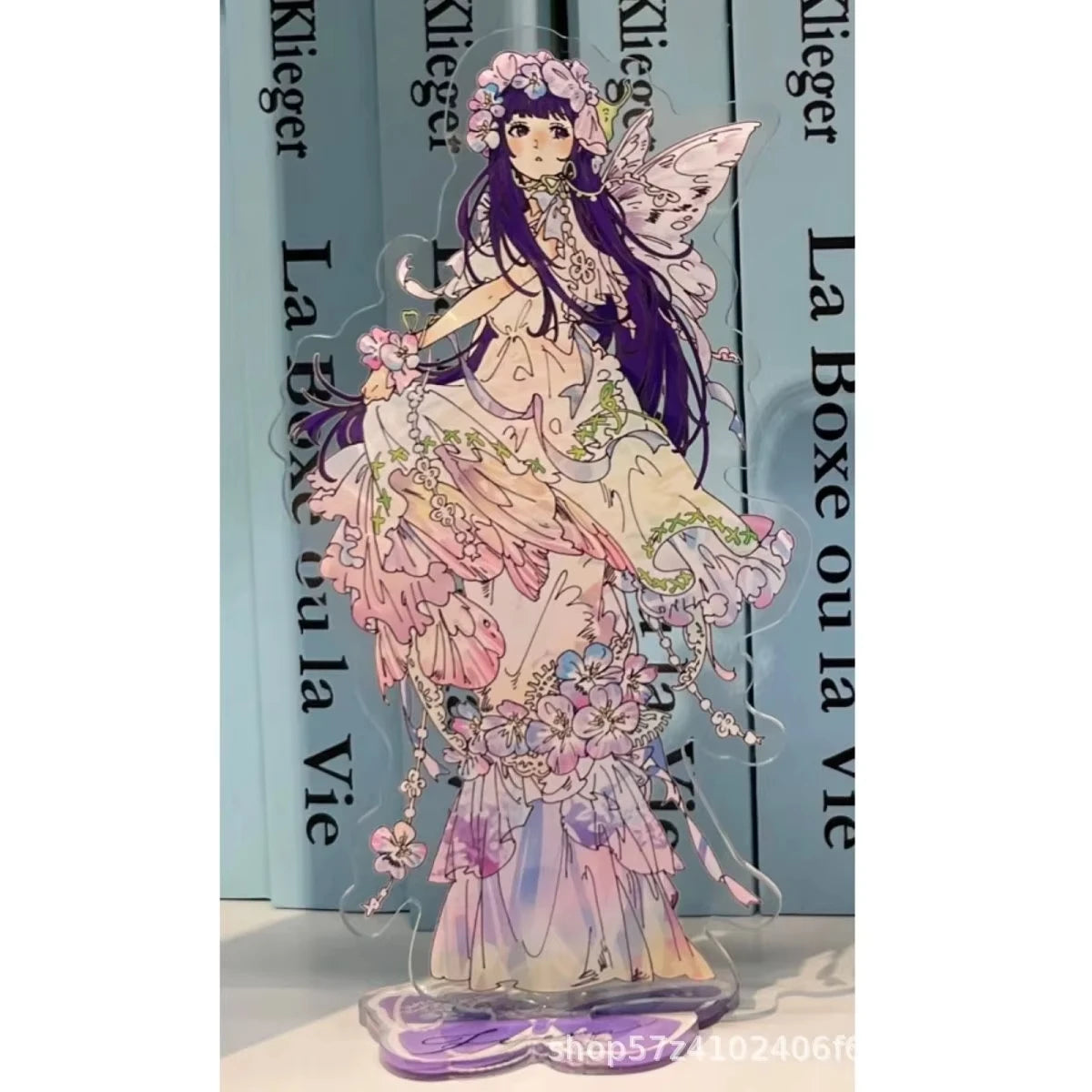 Frieren Beyond Journey's End Fern Rose Fairies Anime Acrylic Stand Figure Model Plate Breastpin Cosplay Emblem Decor