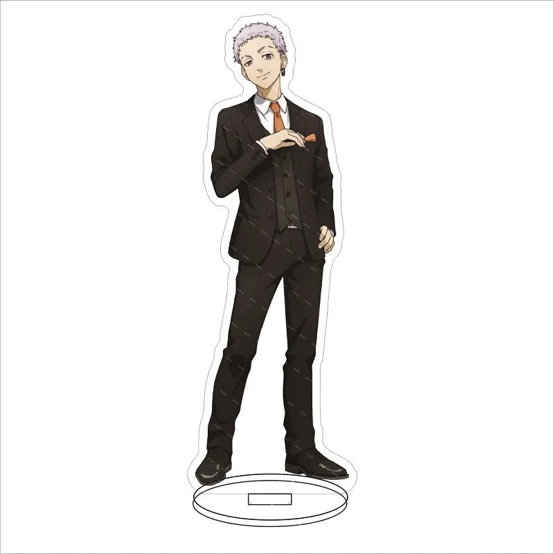 16CM Anime Figure ‌Tokyo Revengers Hanagaki Takemichi Matsuno Chifuyu Mikey‌ Basho Keisuke Cos Acrylic Stand Ornaments Gifts