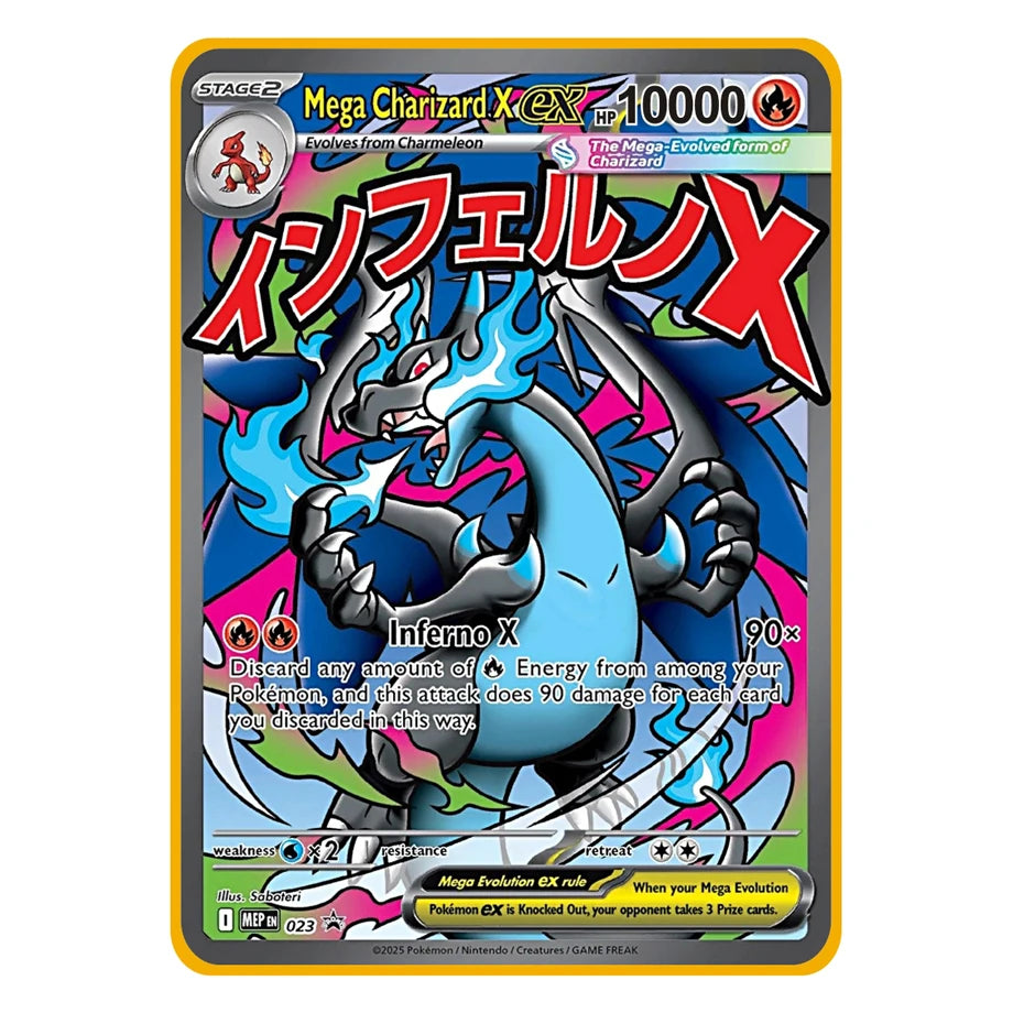 2026 NEW Pokemon Metal Card 10000 Points Arceus Charizard Super Card Golden English Mewtwo Vmax GX EX Anime Collection Card Gift