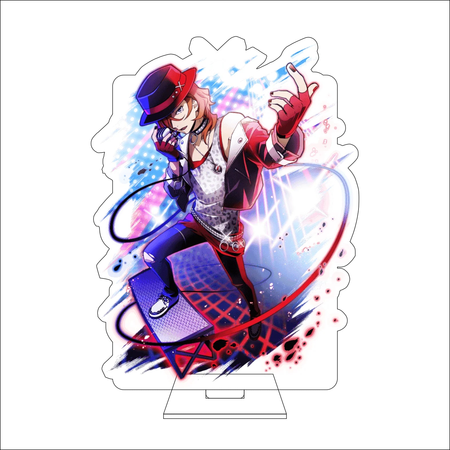 16CM Anime Bungo Stray Dogs Cosplay Acrylic Figure Stand Plate Ryunosuke Akutagawa Nakahara Chuuya Ornaments Gifts