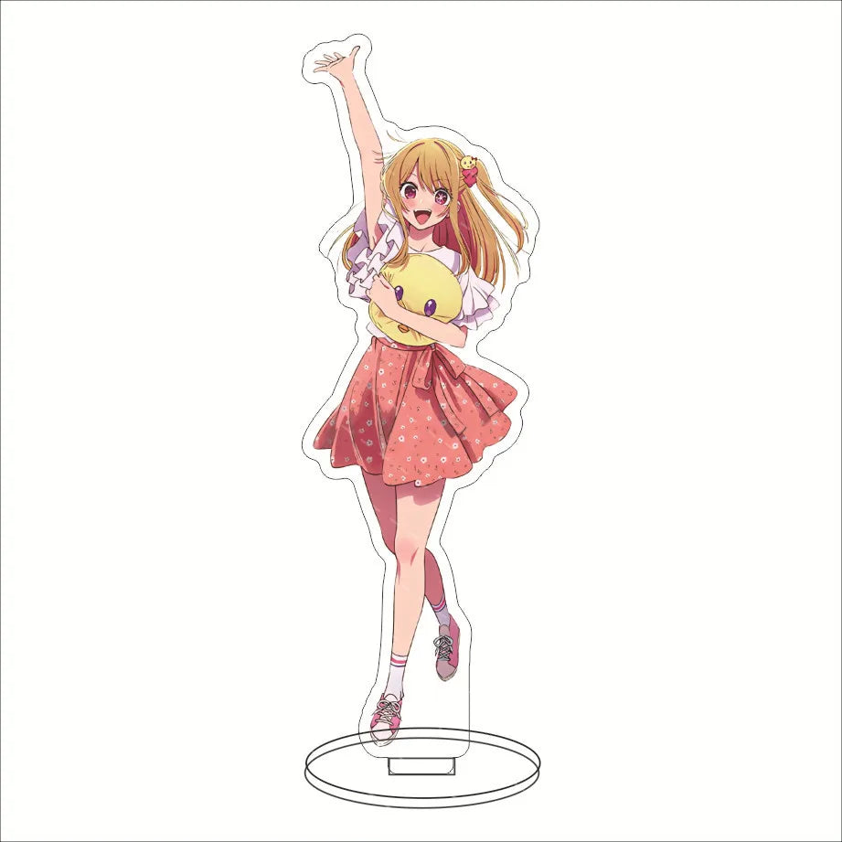 16CM Anime Figure Oshi no Ko Hoshino Ai Hoshino Rubii Arima Kana MEM CYO Hoshino Akua Cos Acrylic Stand Ornaments Cute Gifts