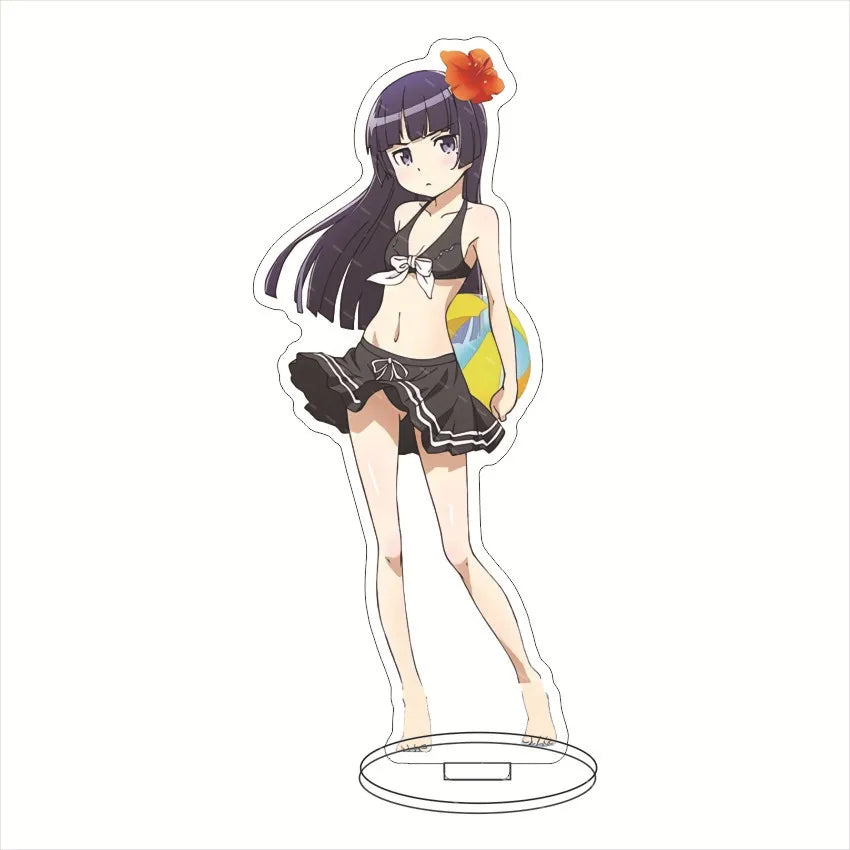 16CM Anime Figure My Little Sister Can't Be This Cute! Oreimo Kosaka kirino Gokou Ruri Cos Acrylic Stand Ornaments Cute Gifts