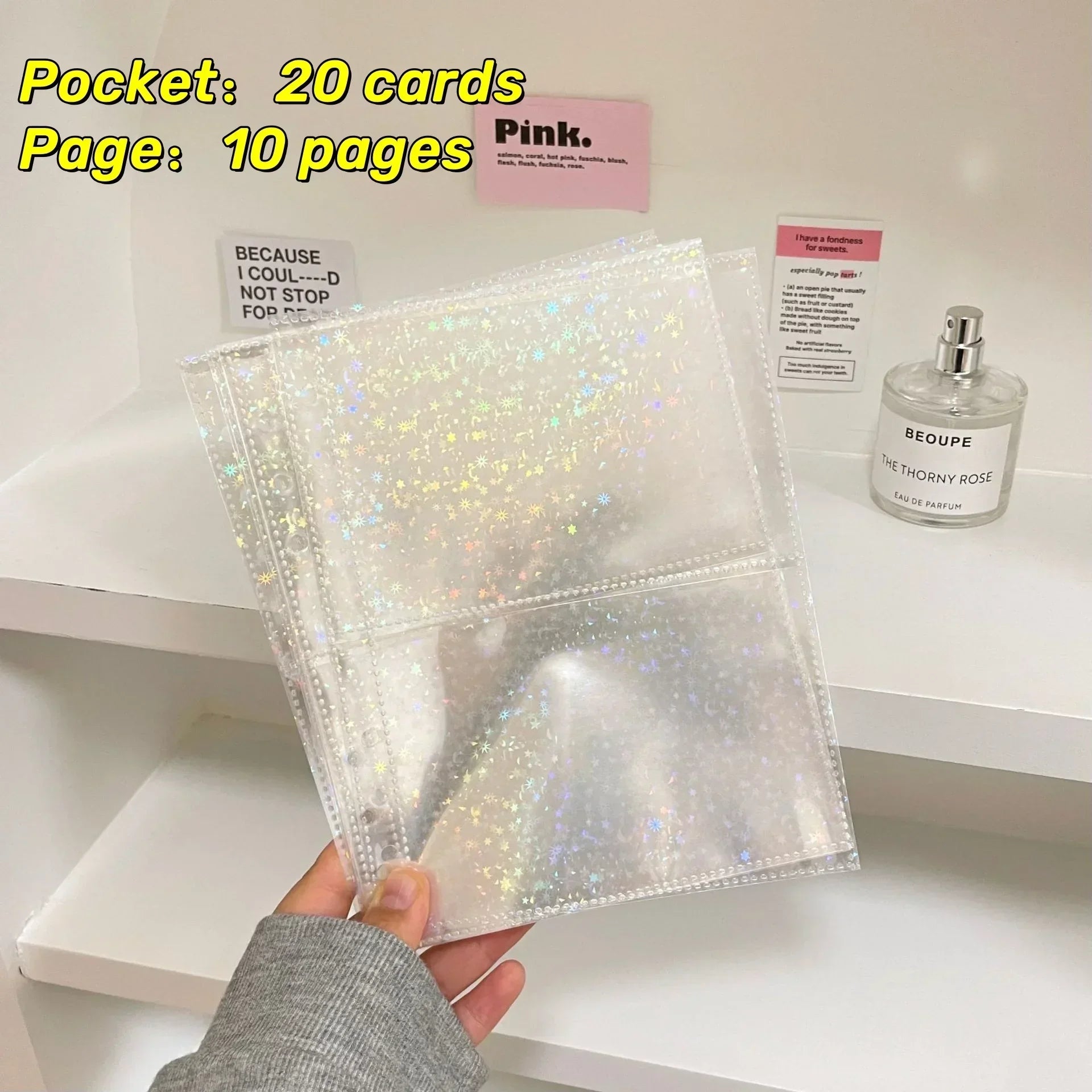 10pcs Photo Album Inner Pages A5 Kpop Binder Photocard Holder Photocard Binder Inlay Idol Card Collect Book Inner Page 포토카드 바인더