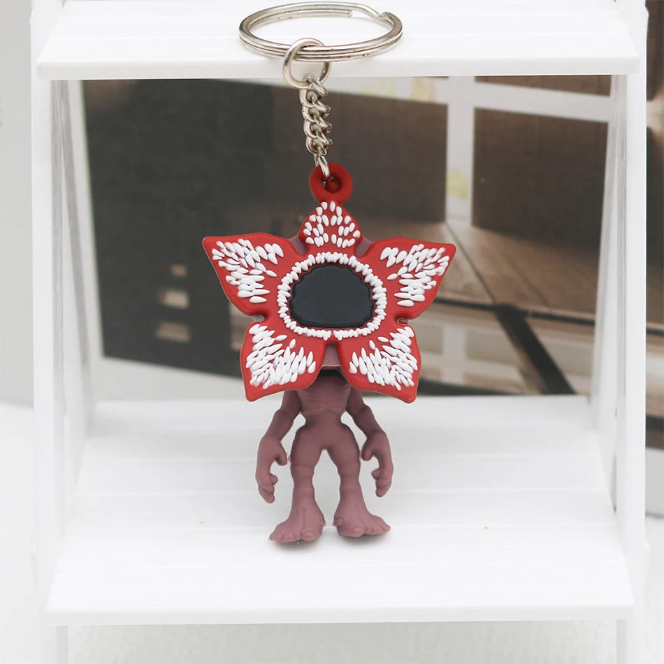 Pop Pocket Pop Eleven Stranger Keychain Robin  Barb Steve Dustin Key Ring Chain Model Toy Adults Children Gift Toys