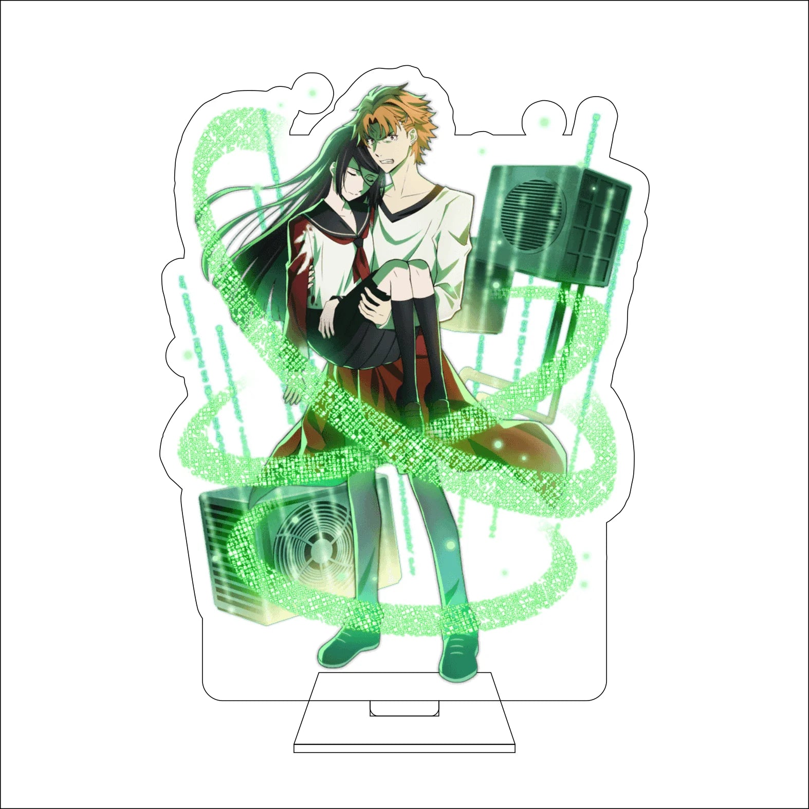 16CM Anime Bungo Stray Dogs Cosplay Acrylic Figure Stand Plate Ryunosuke Akutagawa Nakahara Chuuya Ornaments Gifts