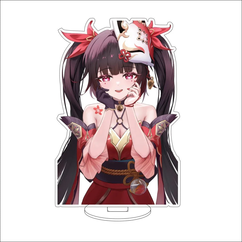 16CM Game Anime Honkai: Star Rail Sparxie Sparkle Cos Acrylic Figure Stand Ornaments Birthday Chrismas Lovely Gifts