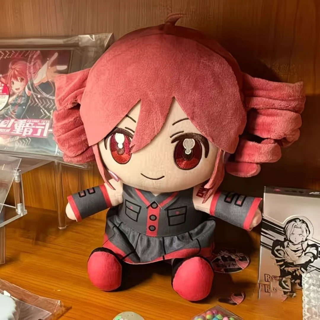 New Kasane Teto Plush Toy Soft Doll Stuffed Plushies Figure Anime Cosplay Cartoon Birthday Present Christmas Gift for Fans