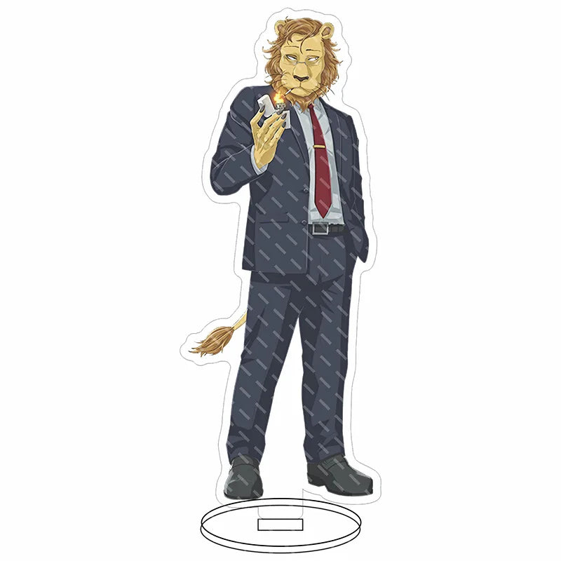 16CM Anime Figure BEASTARS‌‌ Legoshi Hal Louis Juno Jack Gohin Cos Acrylic Stand Ornaments Cute Chrismas Gifts