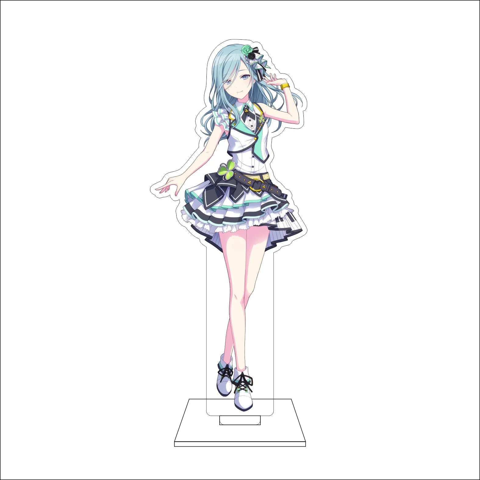 16CM Anime ‌Project SEKAI COLORFUL STAGE Cosplay Acrylic Figure Stand Plate Kiritani Haruka HOSHINO ICHIKA Ornaments Gifts