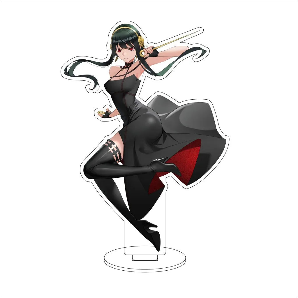 16CM Anime SPY×FAMILY Yor Forger Anya Forger Loid Forger Bond Forger Cos Acrylic Figure Stand Ornaments Chrismas Gifts
