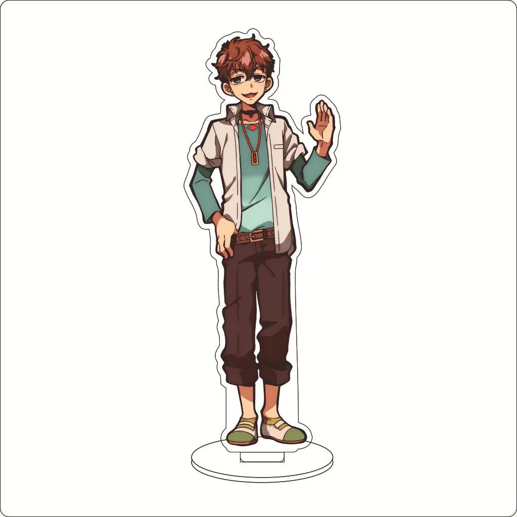16CM Anime Toilet bound Hanako kun‌ Minamoto Kou Akane Aoi Nanamine Sakura Cos Acrylic Figure Stand Ornaments Chirstmas Gifts