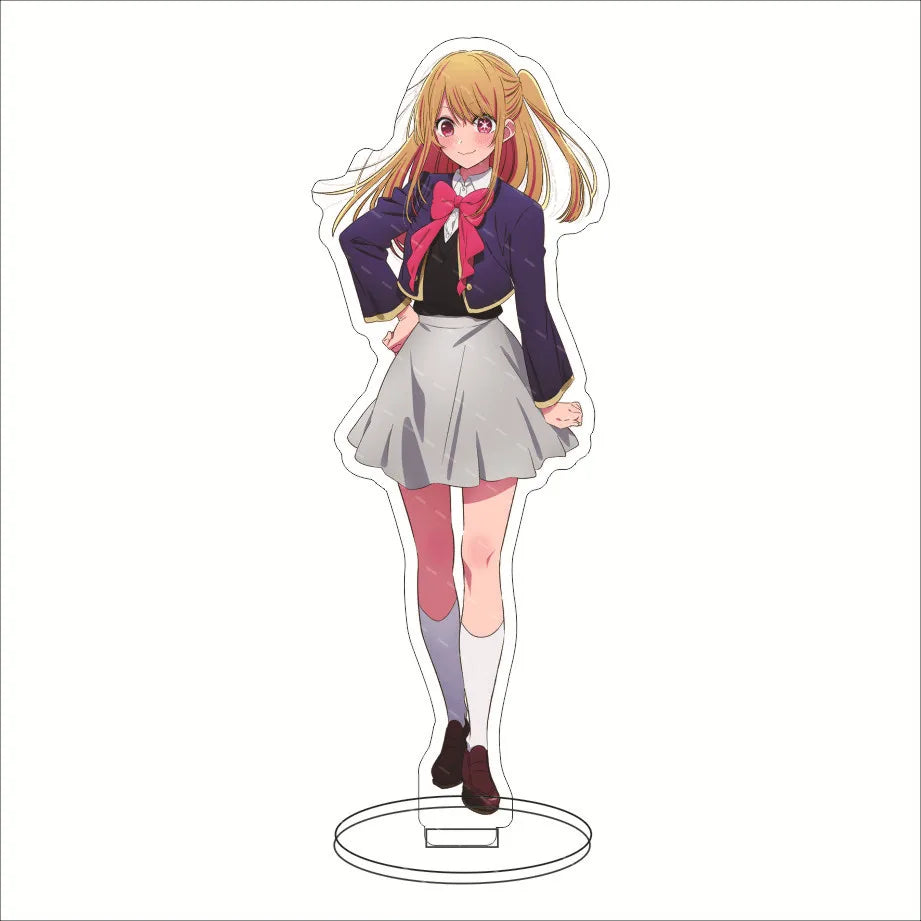16CM Anime Figure Oshi no Ko Hoshino Ai Hoshino Rubii Arima Kana MEM CYO Hoshino Akua Cos Acrylic Stand Ornaments Cute Gifts