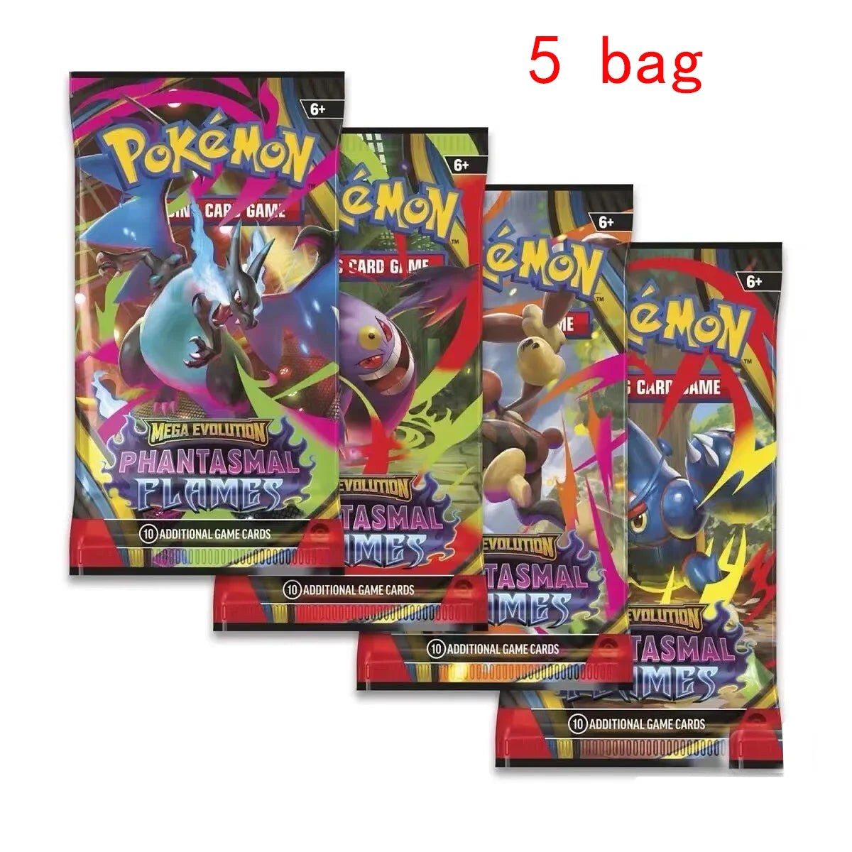 360pcs Pokemon Card Scarlet & Violet Prismatic Evolutions Pokemon Box English Booster Battle 151 Ultra Prism Booster Battle Card