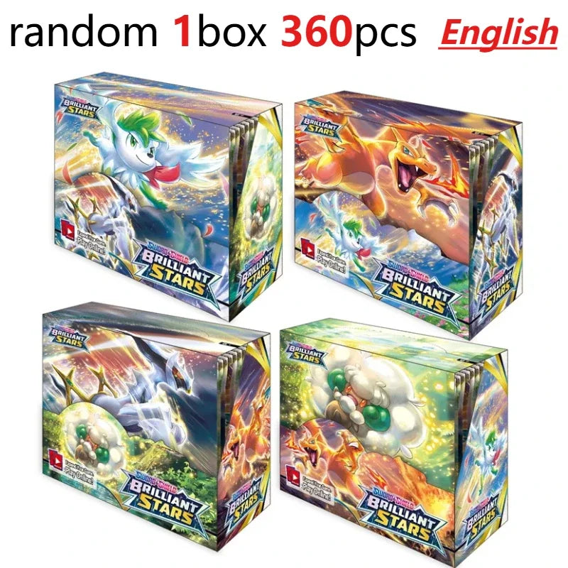 fun 360Pcs Pokemon Card TCG Scarlet&Violet Prismatic Evolutions 151 Prism 36 Pack Pokemon Booster Box Collectible Tradiner Card