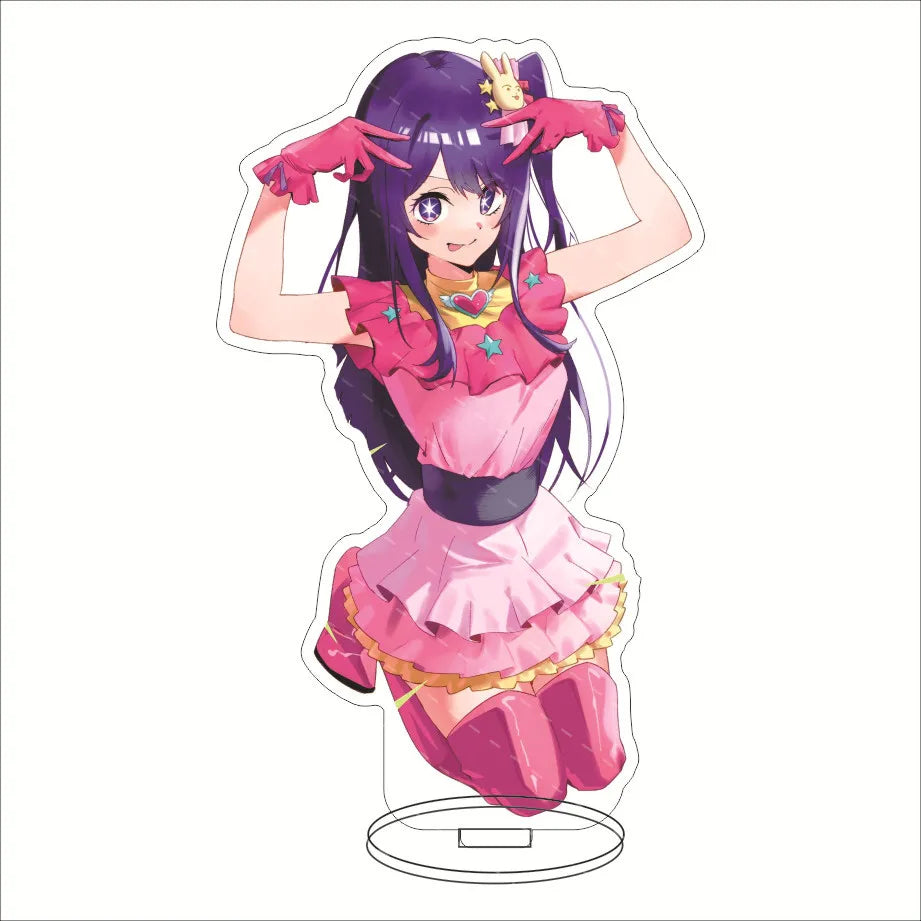 16CM Anime Figure Oshi no Ko Hoshino Ai Hoshino Rubii Arima Kana MEM CYO Hoshino Akua Cos Acrylic Stand Ornaments Cute Gifts