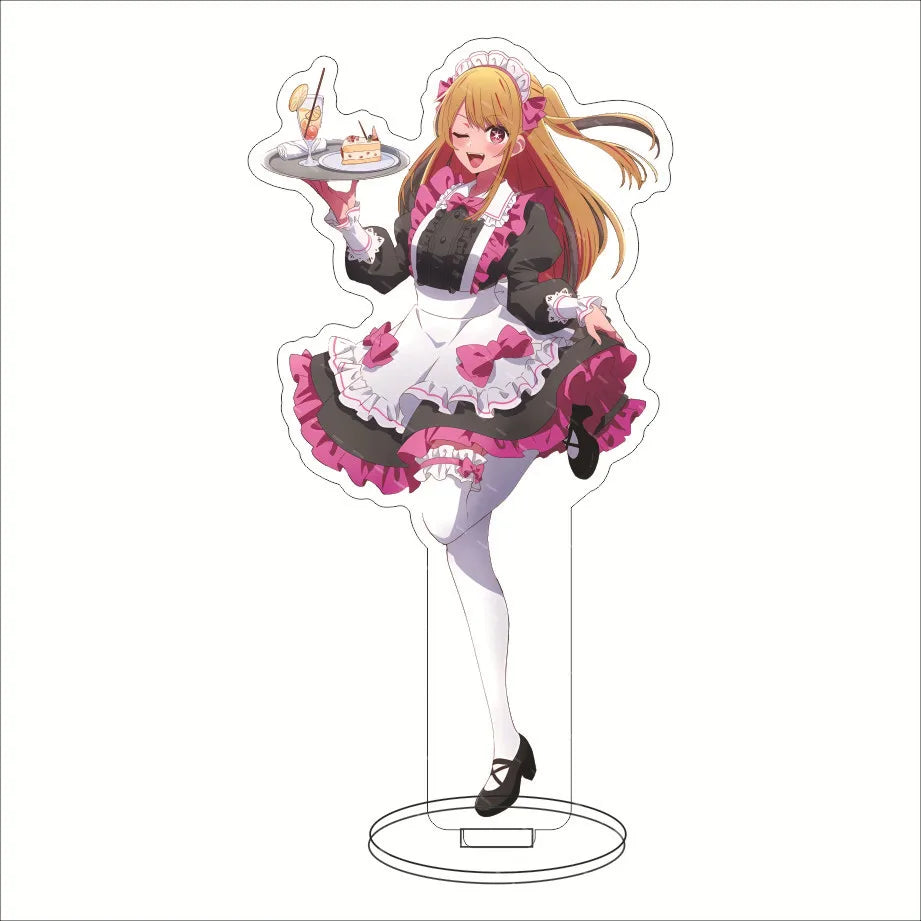 16CM Anime Figure Oshi no Ko Hoshino Ai Hoshino Rubii Arima Kana MEM CYO Hoshino Akua Cos Acrylic Stand Ornaments Cute Gifts